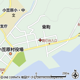 東京都小笠原村父島東町24-1周辺の地図