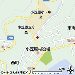 東京都小笠原村父島東町152周辺の地図