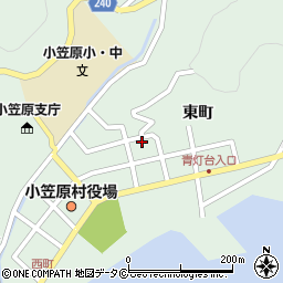 東京都小笠原村父島東町75周辺の地図