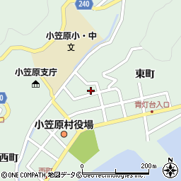 東京都小笠原村父島東町59周辺の地図