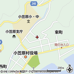 東京都小笠原村父島東町62周辺の地図