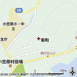東京都小笠原村父島東町106周辺の地図
