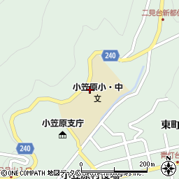 東京都小笠原村父島（宮之浜道）周辺の地図