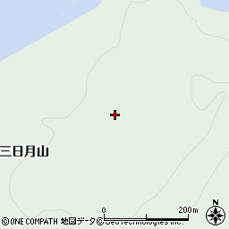 東京都小笠原村父島（三日月山）周辺の地図
