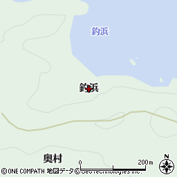東京都小笠原村父島（釣浜）周辺の地図