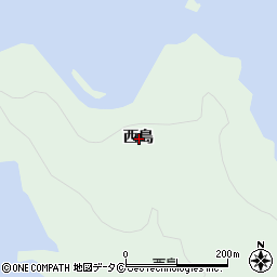 東京都小笠原村父島西島周辺の地図