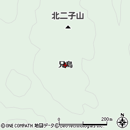 東京都小笠原村父島（兄島）周辺の地図
