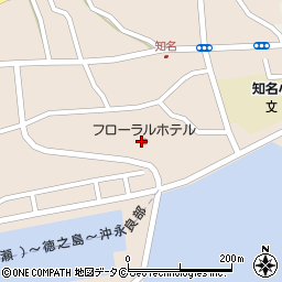 知名町　農村婦人センター周辺の地図