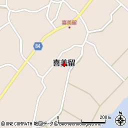鹿児島県大島郡和泊町喜美留周辺の地図