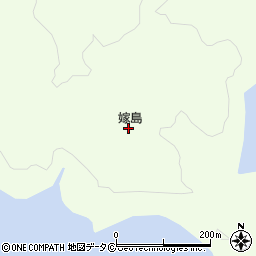 東京都小笠原村聟島嫁島周辺の地図