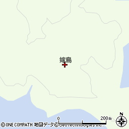 東京都小笠原村聟島（嫁島）周辺の地図