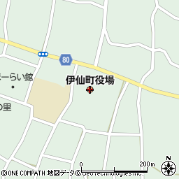 伊仙町役場周辺の地図