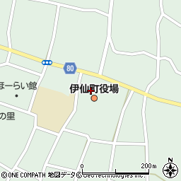 伊仙町中央公民館周辺の地図
