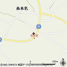 鹿児島県大島郡伊仙町糸木名399-2周辺の地図