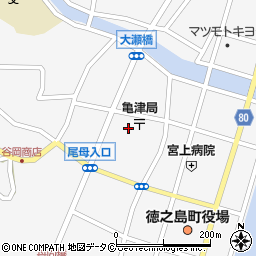 亀津郵便局 ＡＴＭ周辺の地図