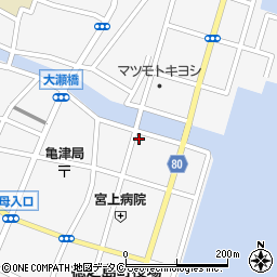 金城鮮魚店周辺の地図