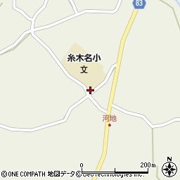 鹿児島県大島郡伊仙町糸木名720周辺の地図