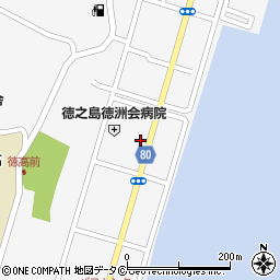 ＪＡあまみルミエール徳之島周辺の地図