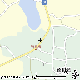 徳和瀬簡易郵便局周辺の地図