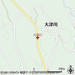 大津川周辺の地図