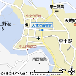日本経済新聞天城販売所周辺の地図