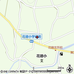 徳之島町花徳支所周辺の地図