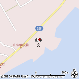 徳之島町立山中学校周辺の地図