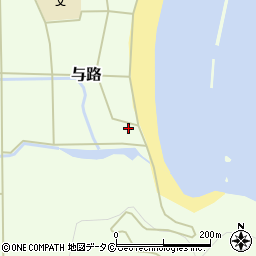 鹿児島県大島郡瀬戸内町与路443周辺の地図