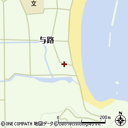 鹿児島県大島郡瀬戸内町与路446周辺の地図