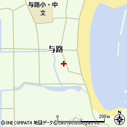 鹿児島県大島郡瀬戸内町与路437周辺の地図