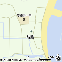 鹿児島県大島郡瀬戸内町与路407-3周辺の地図