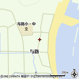 鹿児島県大島郡瀬戸内町与路402-2周辺の地図
