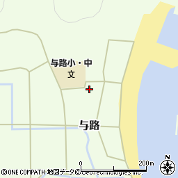 鹿児島県大島郡瀬戸内町与路388周辺の地図
