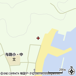 鹿児島県大島郡瀬戸内町与路318周辺の地図