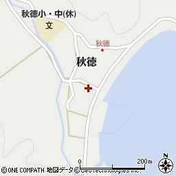 鹿児島県大島郡瀬戸内町秋徳101周辺の地図