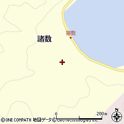 鹿児島県大島郡瀬戸内町諸数261周辺の地図