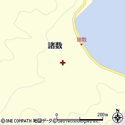 鹿児島県大島郡瀬戸内町諸数276周辺の地図