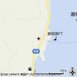 加計呂麻島のいっちゃむん市場周辺の地図