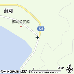 鹿児島県大島郡瀬戸内町蘇刈853周辺の地図