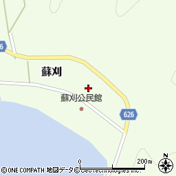 鹿児島県大島郡瀬戸内町蘇刈471-4周辺の地図