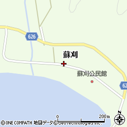 鹿児島県大島郡瀬戸内町蘇刈489周辺の地図