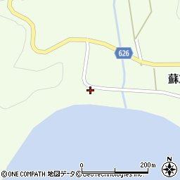 鹿児島県大島郡瀬戸内町蘇刈41周辺の地図