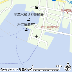 古仁屋港ＦＴ（奄美海運）周辺の地図