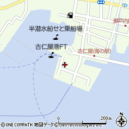 株式会社仲村運輸　船客センター周辺の地図