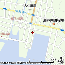 瀬戸内漁協周辺の地図