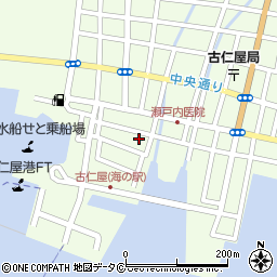 吉谷酒店周辺の地図