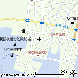 古山衣料品店周辺の地図