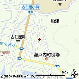 朝日新聞古仁屋販売店周辺の地図
