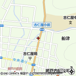 染川商店周辺の地図