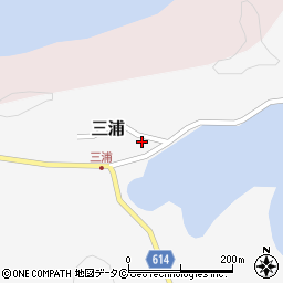 鹿児島県大島郡瀬戸内町三浦14周辺の地図